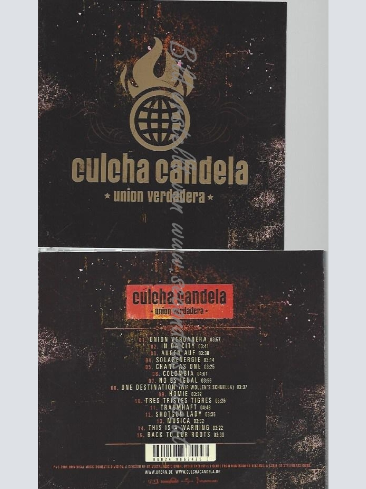 CD--CULCHA CANDELA--UNION VERDADERA