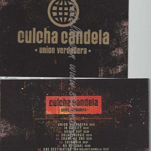 CD--CULCHA CANDELA--UNION VERDADERA