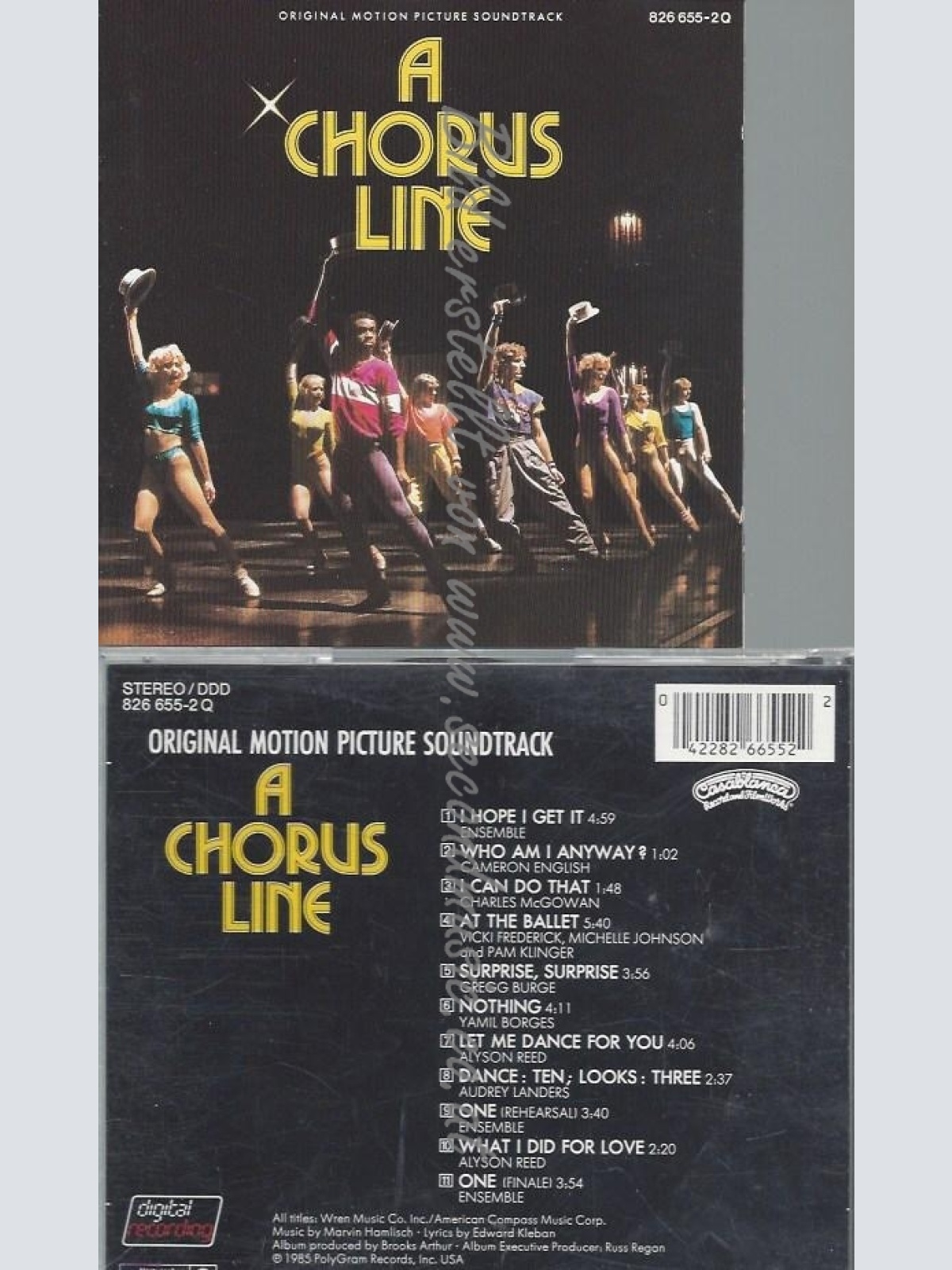 CD--CAMERON ENGLISH--A CHORUS LINE | SOUNDTRACK