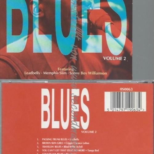 CD--BLUES VOLUME 2--VARIOUS