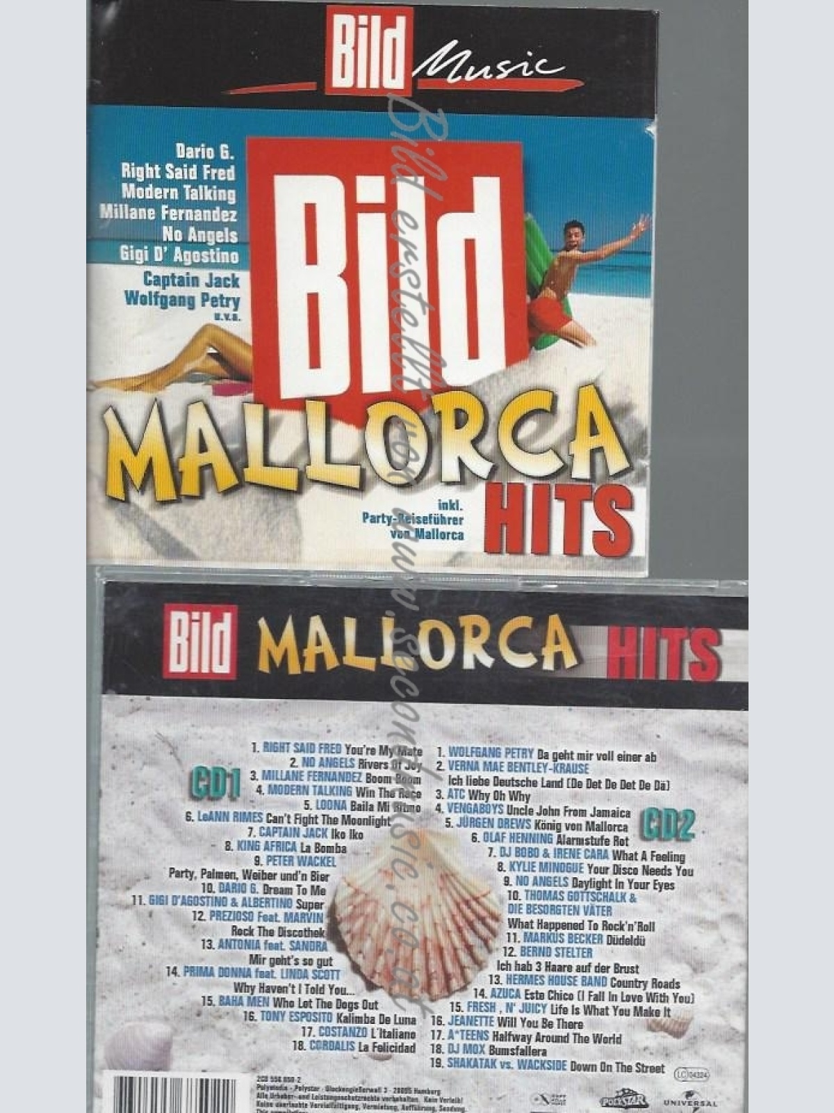 CD--DIVERSE UND POP INTERNATIONAL--BILD-MALLORCA HITS | DOPPEL-CD