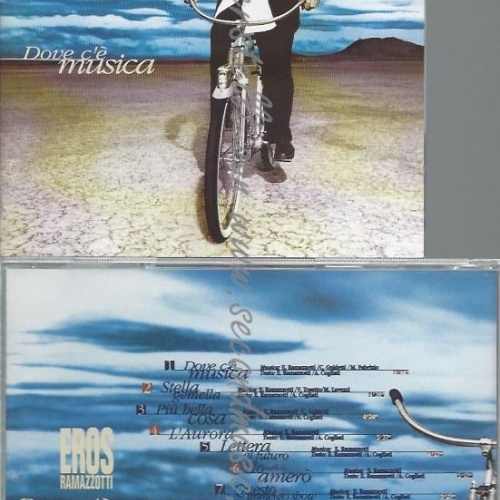 CD--ERMAN VERSION/ EROS RAMAZZOTTI--DOVE C'E MUSICA