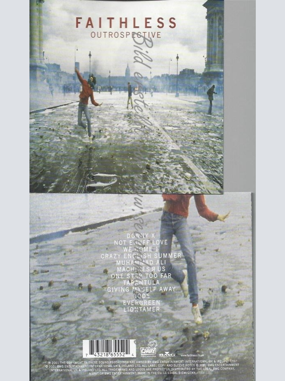 CD--FAITHLESS--OUTROSPECTIVE