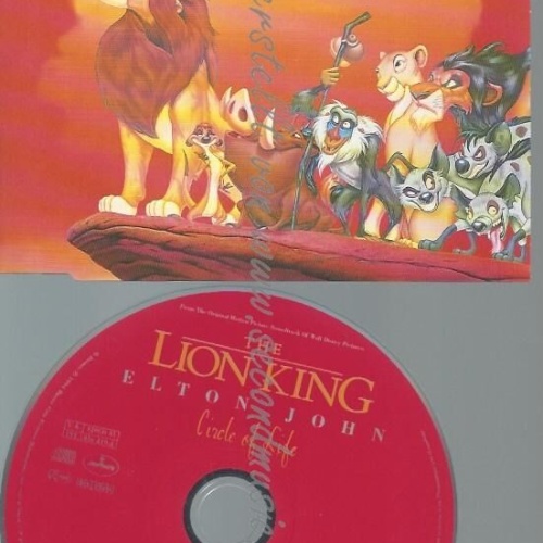 CD--ELTON JOHN--CIRCLE OF LIFE -'THE LION KING'- | SINGLE