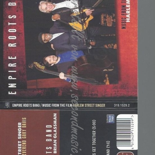 CD--EMPIRE ROOTS BAND--MUSIC FROM THE FILM HARLEM STREET SINGER