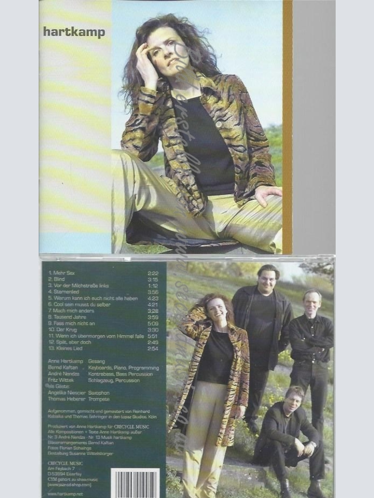 CD--HARTKAMP,ANNE--HARTKAMP