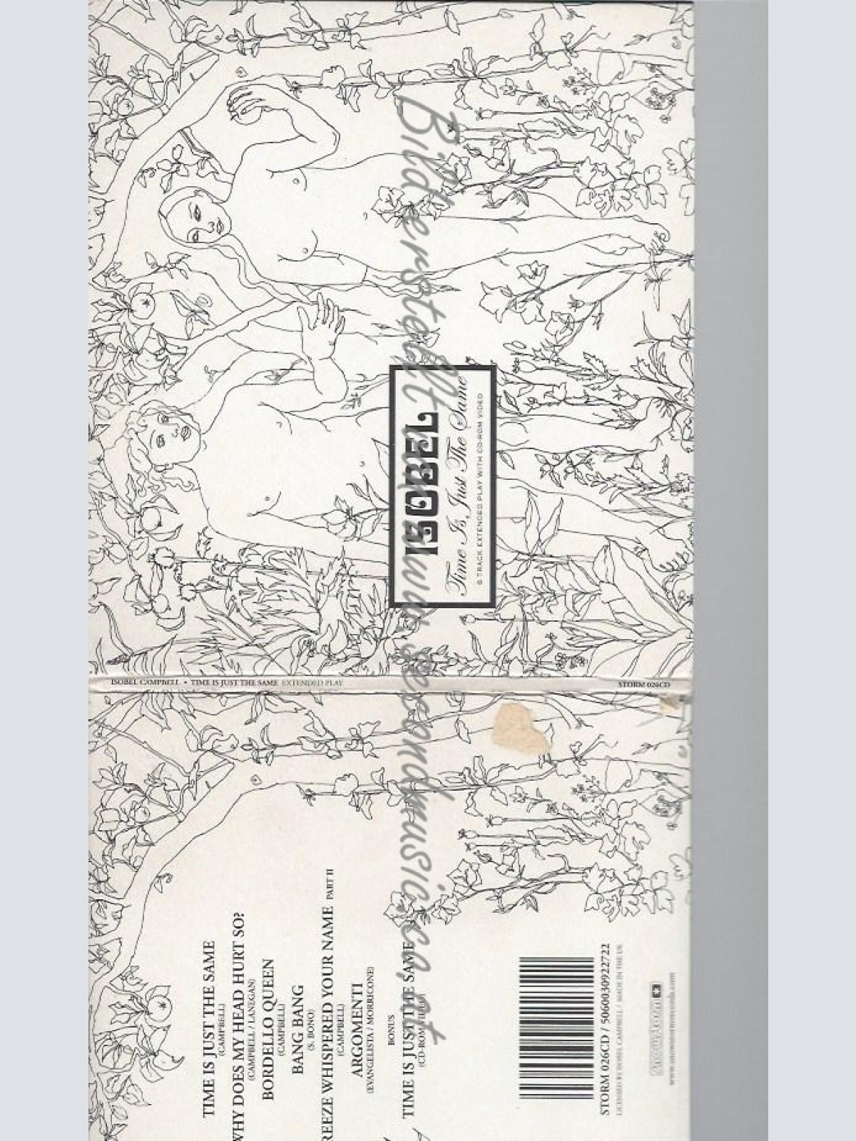 CD--ISOBEL CAMPBELL--TIME IS JUST THE SAME | SINGLE