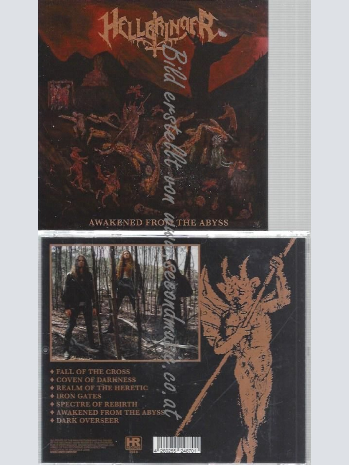 CD--HELLBRINGER--AWAKENED FROM THE ABYSS