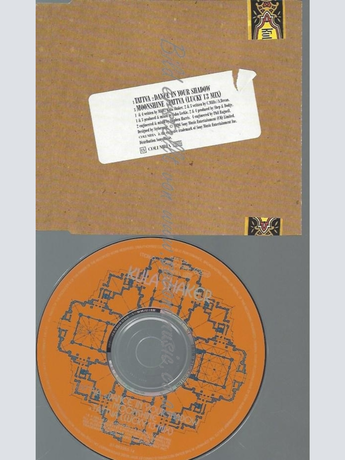 CD--KULA SHAKER--TATTVA | SINGLE