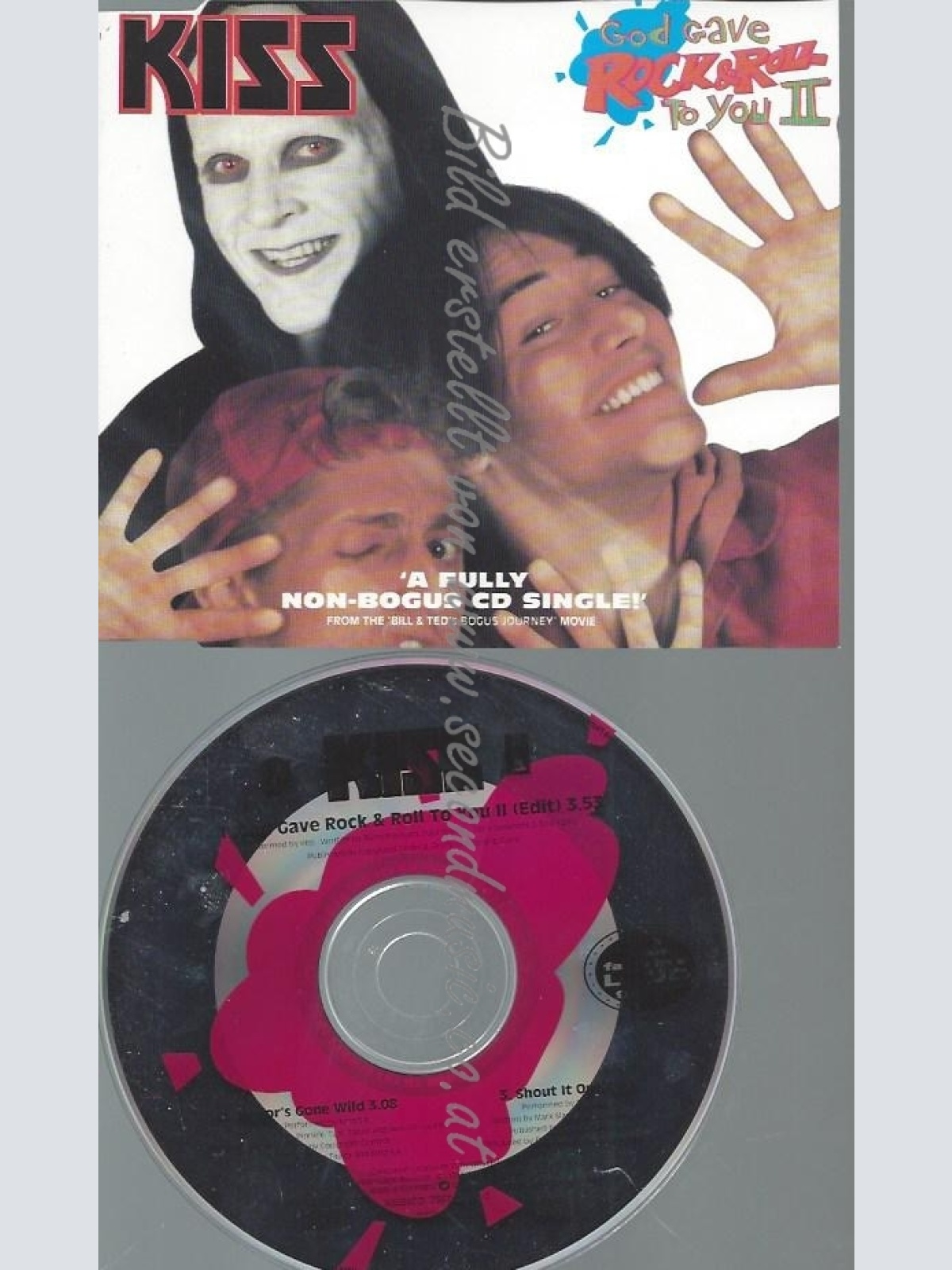 CD--KISS--GOD GAVE ROCK & ROLL TO YOU II