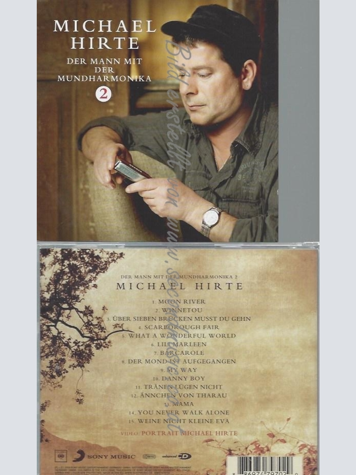 CD--MICHAEL HIRTE--DER MANN MIT DER MUNDHARMONIKA 2