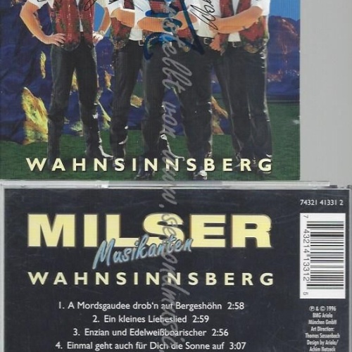 CD--MILSER MUSIKANTEN--WAHNSINNSBERG