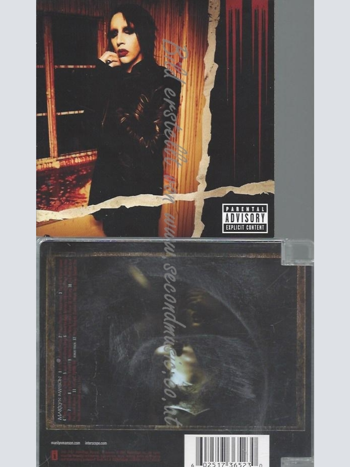 CD--MARILYN MANSON--EAT ME, DRINK ME