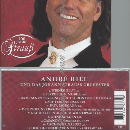 CD--RIEU,ANDRE UND STRAUß,JOHANN -SOHN---100 JAHRE STRAUSS
