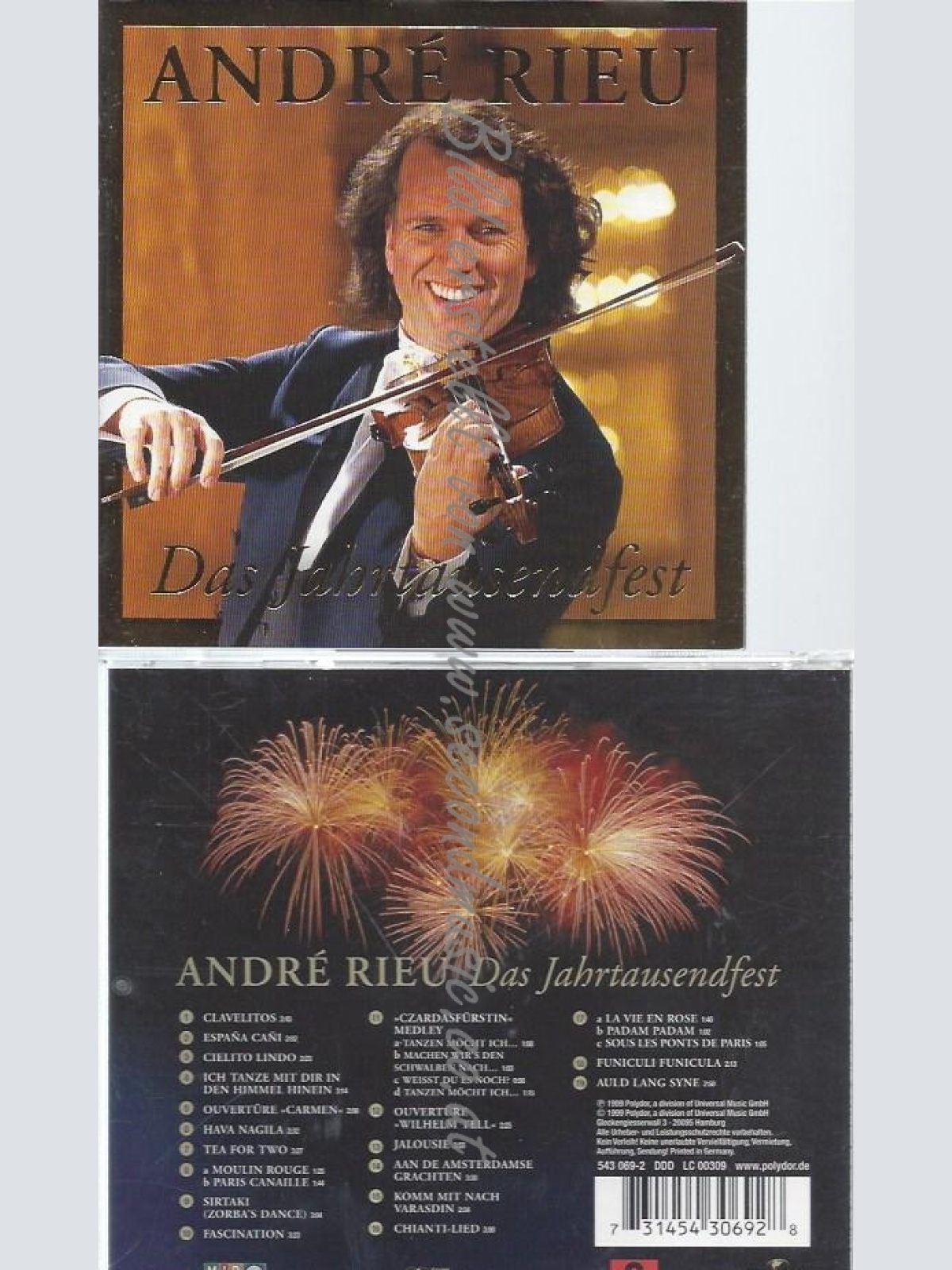 CD--RIEU,ANDRE--DAS JAHRTAUSENDFEST