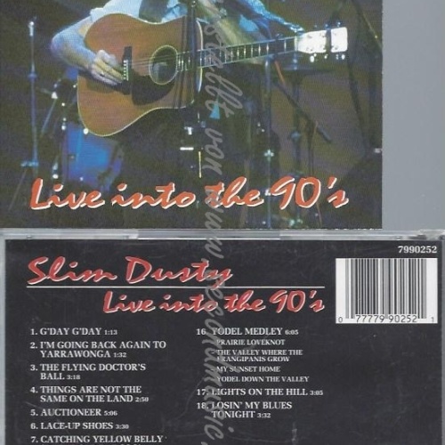 CD--SLIM DUSTY--LIVE IN THE 90'S | IMPORT