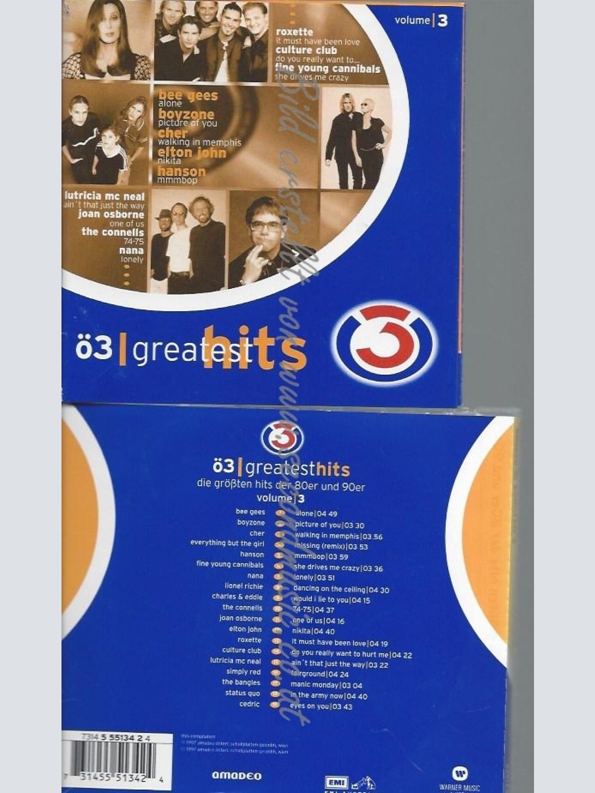 CD--VARIOUS UND POP INTERNATIONAL--Ö3 GREATEST HITS VOL. 3