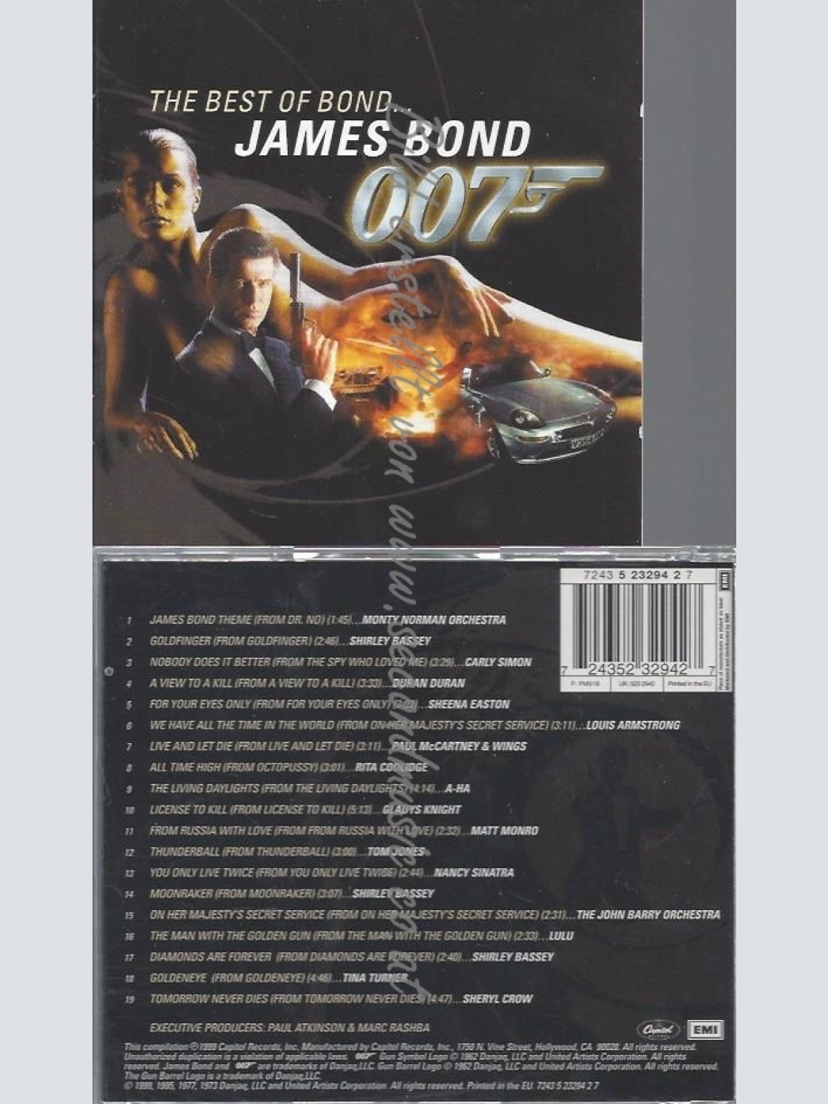CD--VARIOUS--BEST OF BOND-JAMES BOND