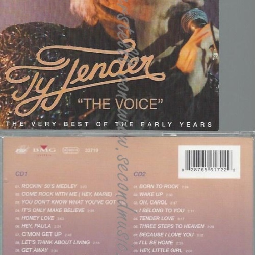 CD--TY TENDER--BACK TO THE ROOTS--THE VOICE--2 CD