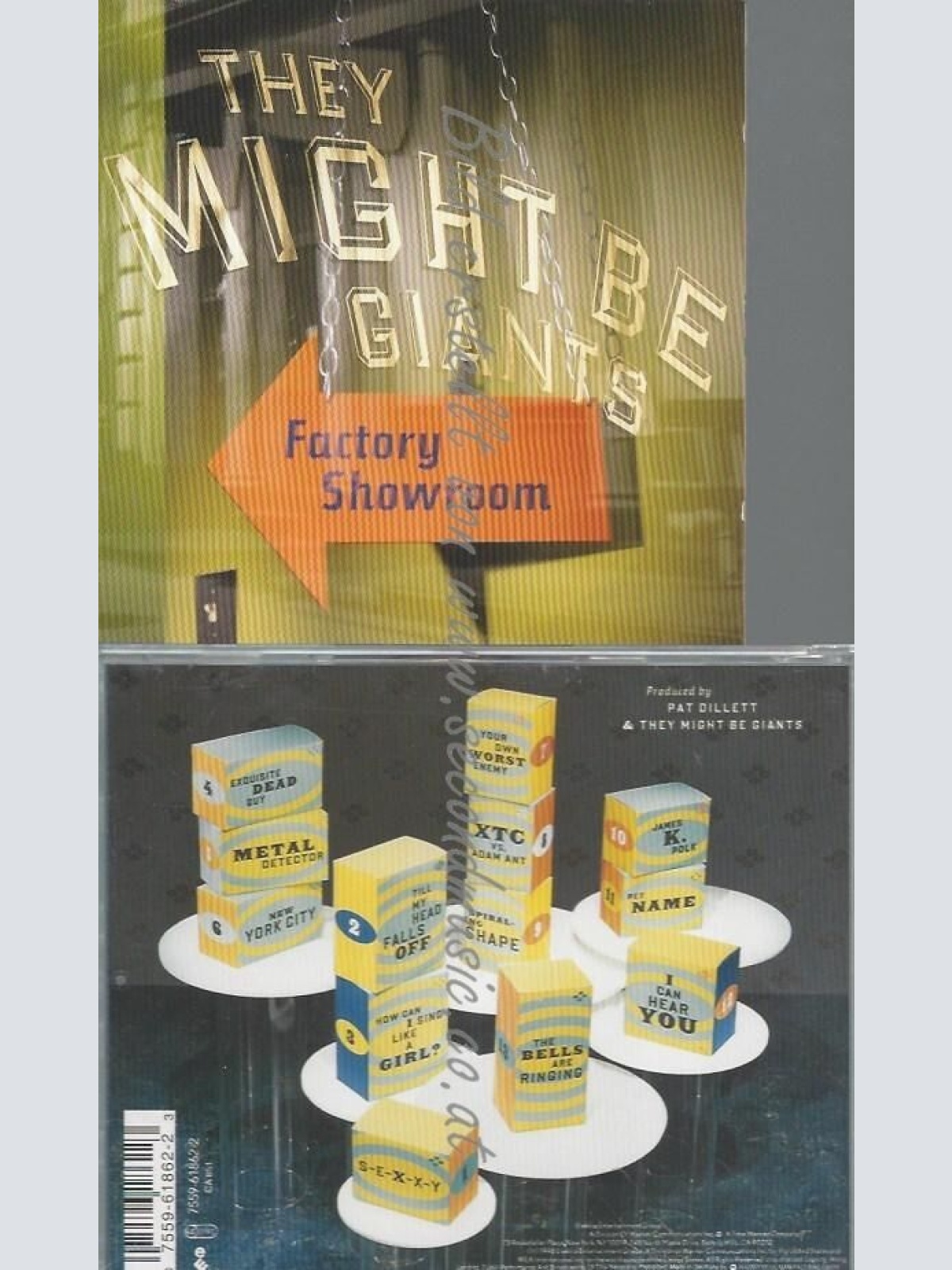 CD--THEY MIGHT BE GIANTS UND RALPH FARRIS--FACTORY SHOWROOM