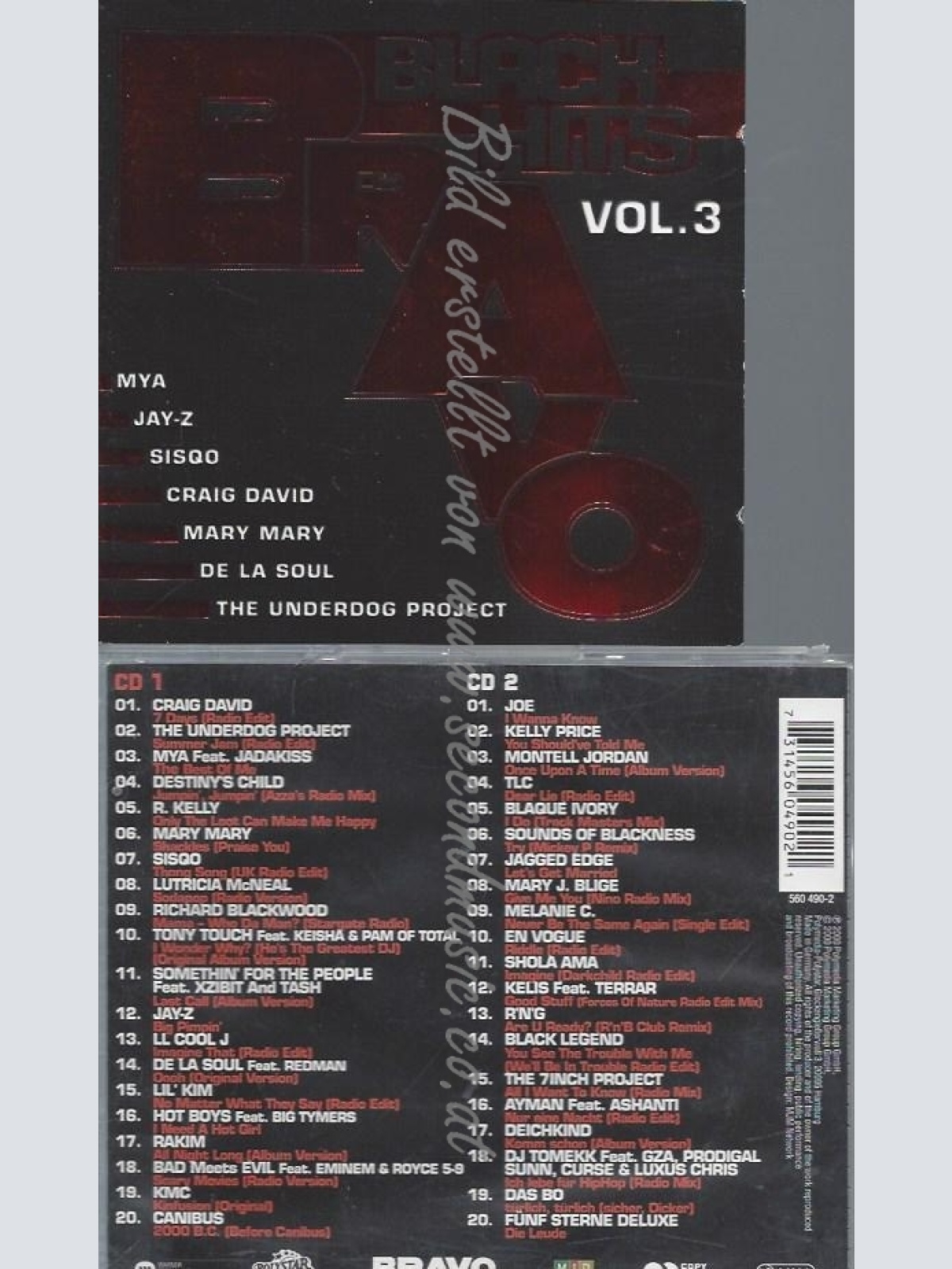 CD--VARIOUS--BRAVO BLACK HITS VOL.3 | DOPPEL-CD