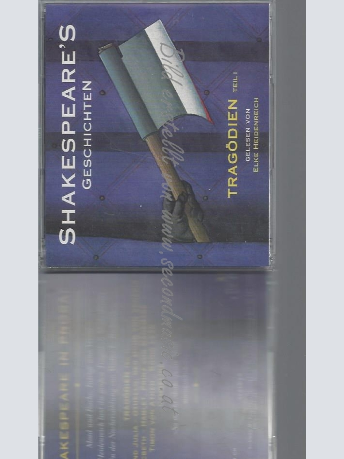 CD--WILLIAM SHAKESPEARE UND NIKOLAUS HEIDELBACH--SHAKESPEARE'S GESCHICHTEN. TRAG