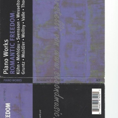 CD--VARIOUS--ROMANTIC FREEDOM-PIANO WORKS