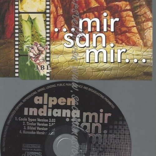 CD--ALPENINDIANA--MIR SAN MIR | SINGLE