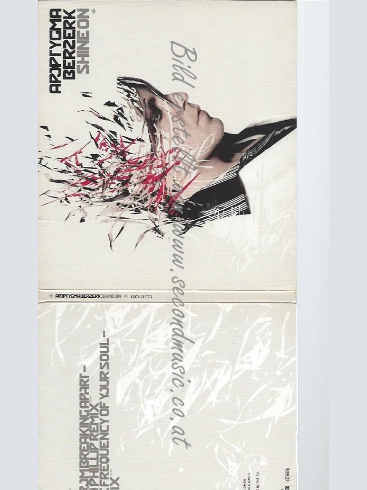 CD--APOPTYGMA BERZERK--SHINE ON -LIMITED EDITION- | SINGLE