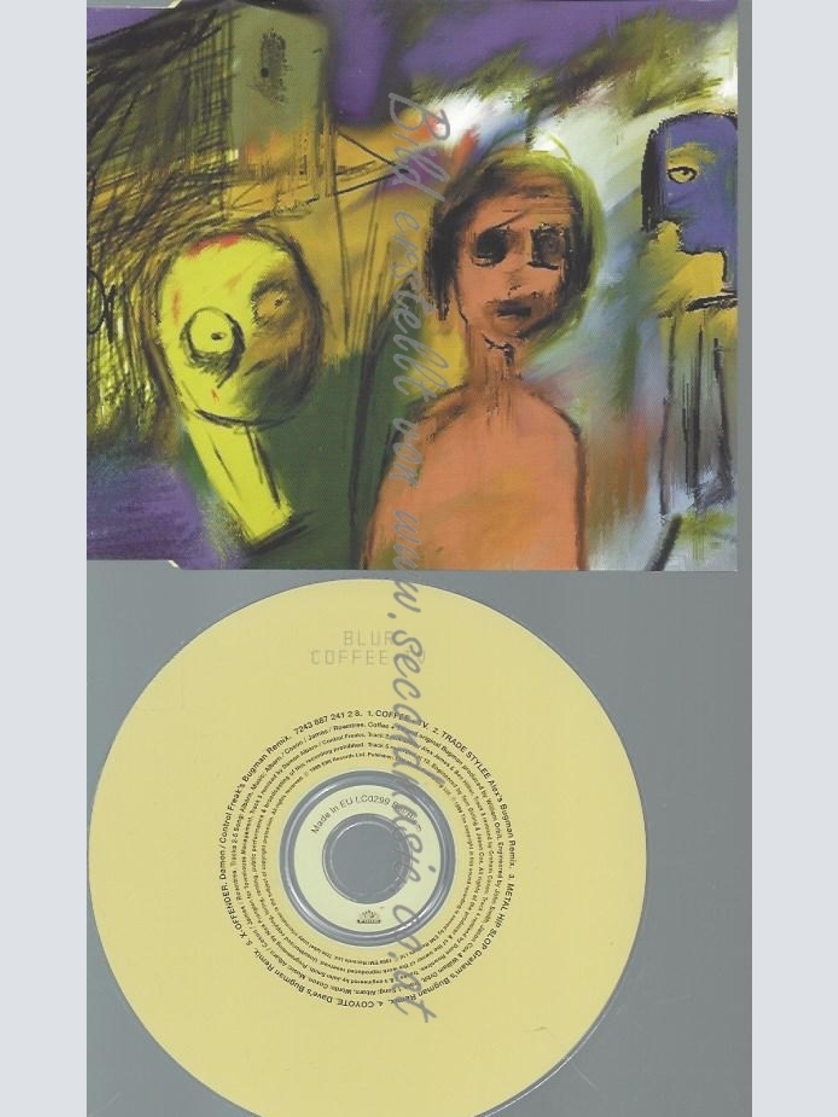 CD--BLUR--COFFEE & TV | SINGLE