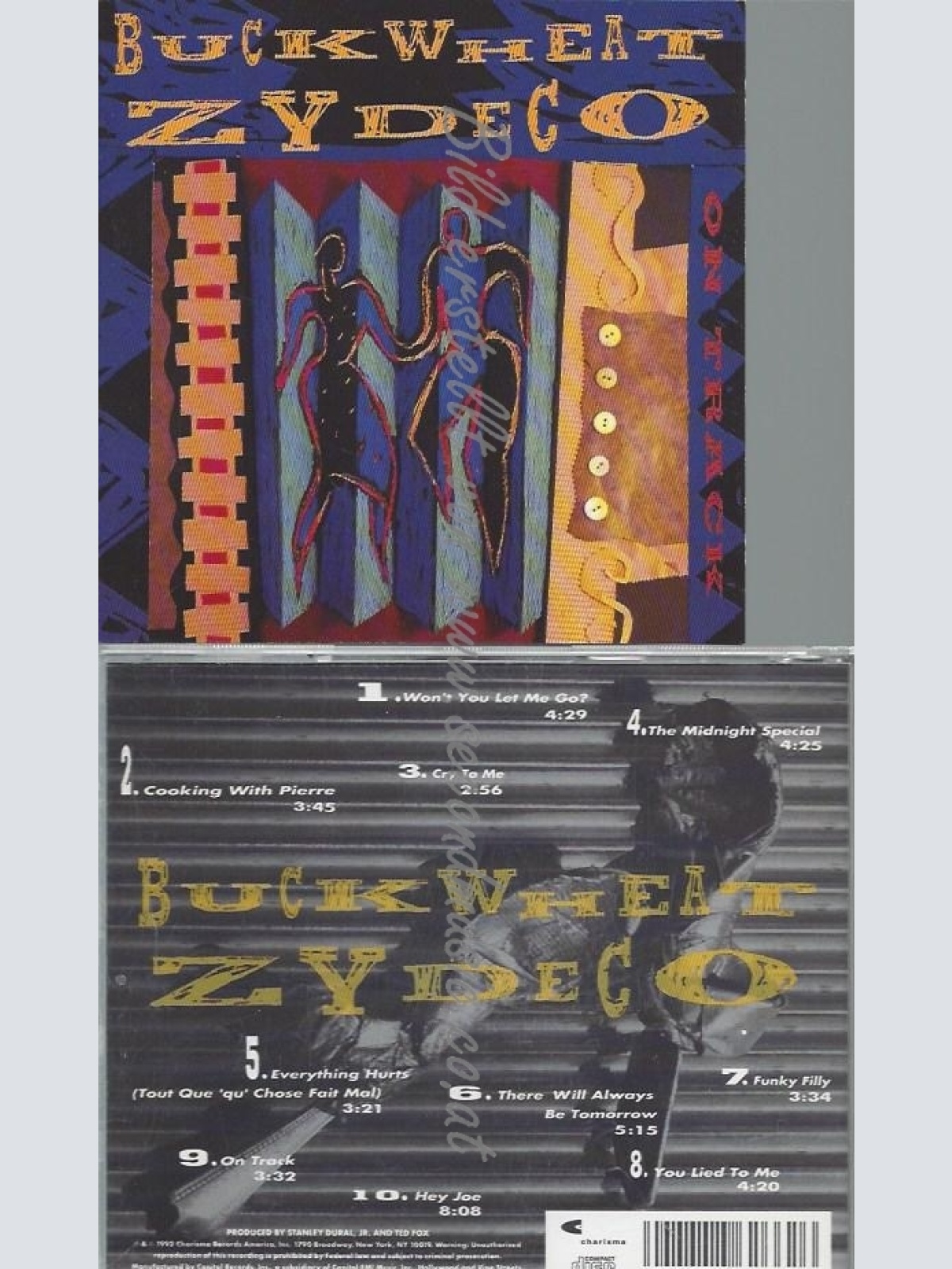 CD--BUCKWHEAT ZYDECO--ON TRACK | IMPORT