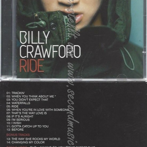 CD--BILLY CRAWFORD--RIDE-LIMITED EDITION | SPECIAL EDITION