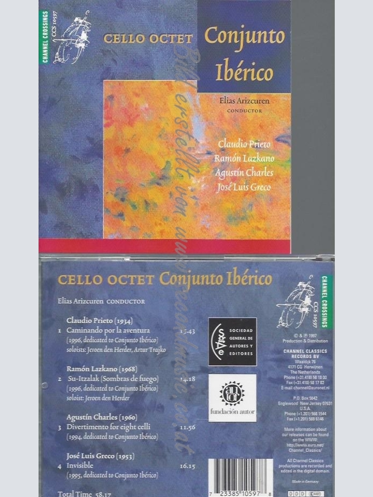 CD--CELLO OCTET CONJUNTO IBERICO UND CONJUNTO IBERICO--IBERICO: CELLO OKTETT