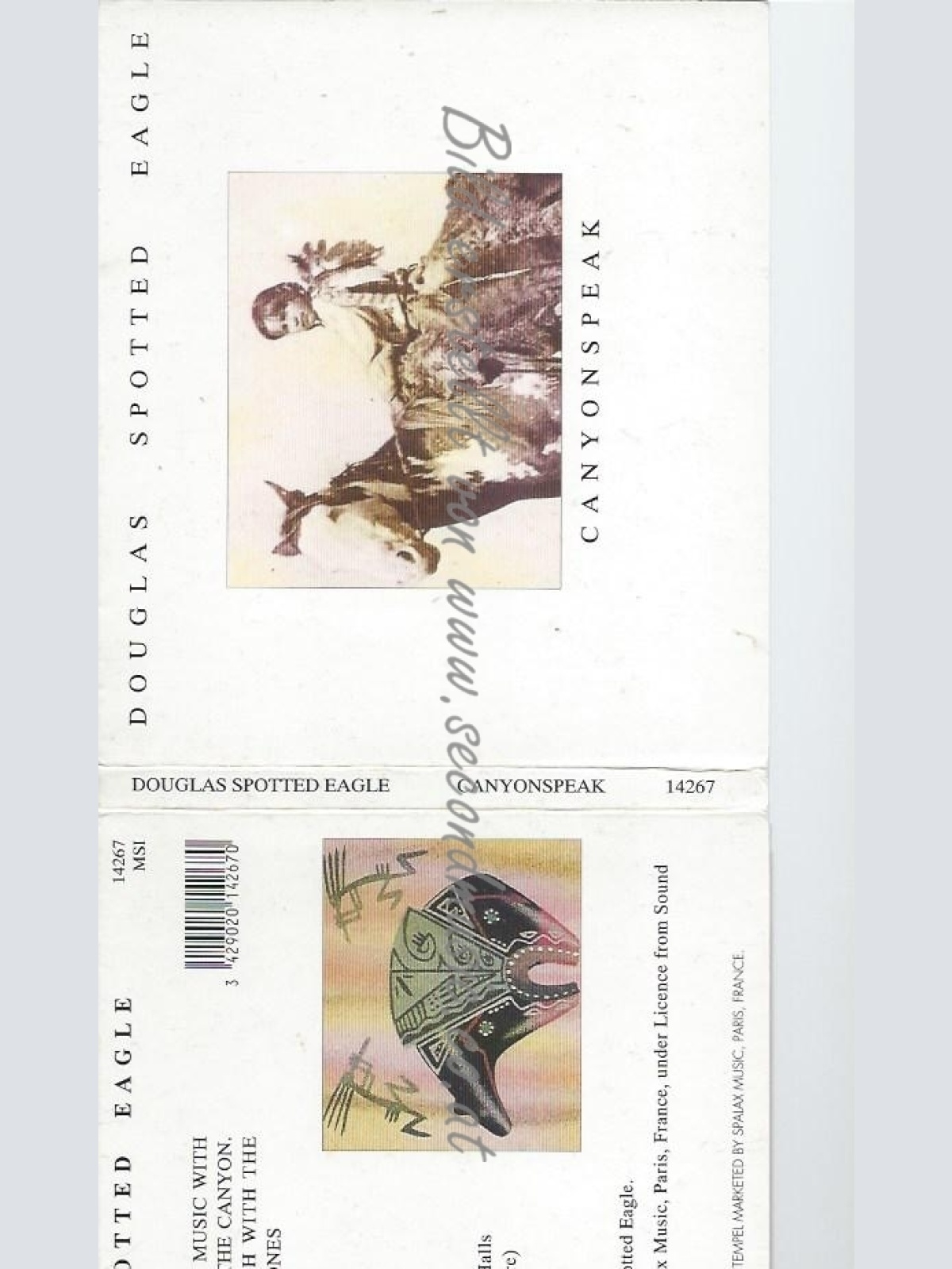 CD--DOUGLAS SPOTTED EAGLE--CANYONSPEAK