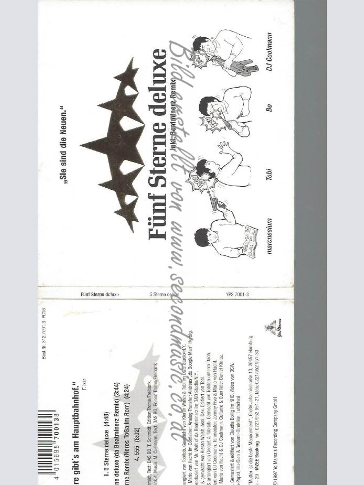 CD--FÜNF STERNE DELUXE--FÜNF STERNE DELUXE | SINGLE