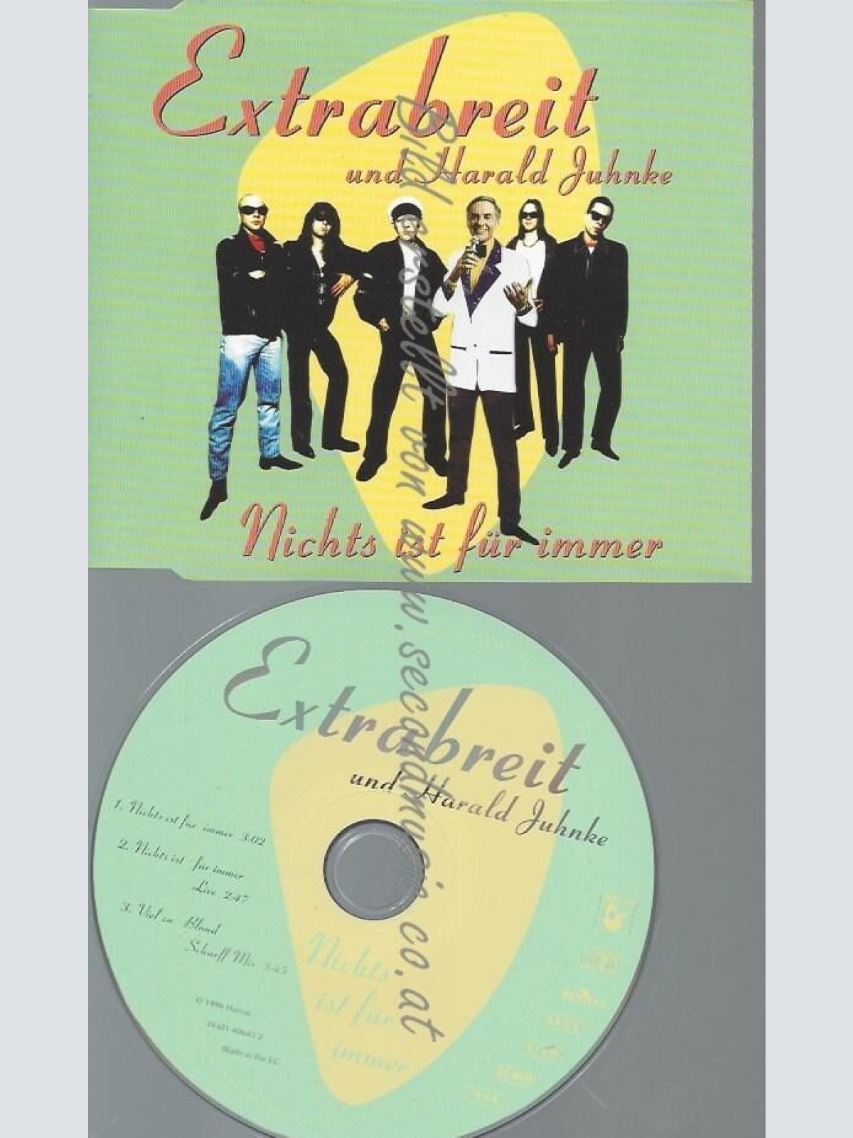 CD--EXTRABREIT UND HARALD JUHNKE--NICHTS IST FÜR IMMER | SINGLE