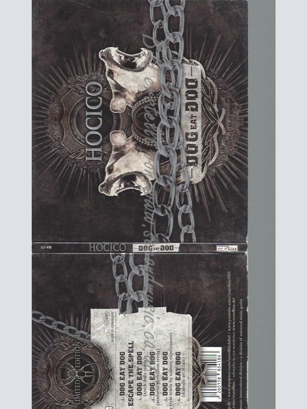 CD--HOCICO--DOG EAT DOG -LTD.EDT.- | SINGLE