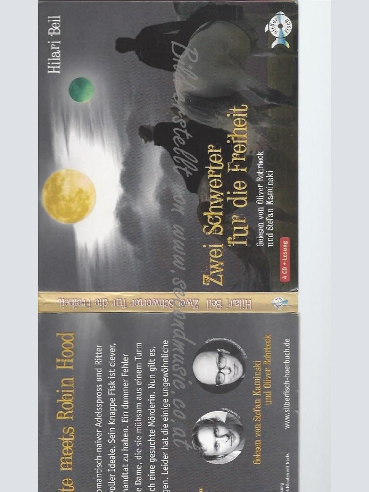CD--HILARI BELL UND OLIVER ROHRBECK--ZWEI SCHWERTER FÜR DIE FREIHEIT: 4 CDS23.