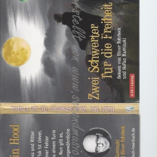 CD--HILARI BELL UND OLIVER ROHRBECK--ZWEI SCHWERTER FÜR DIE FREIHEIT: 4 CDS23.