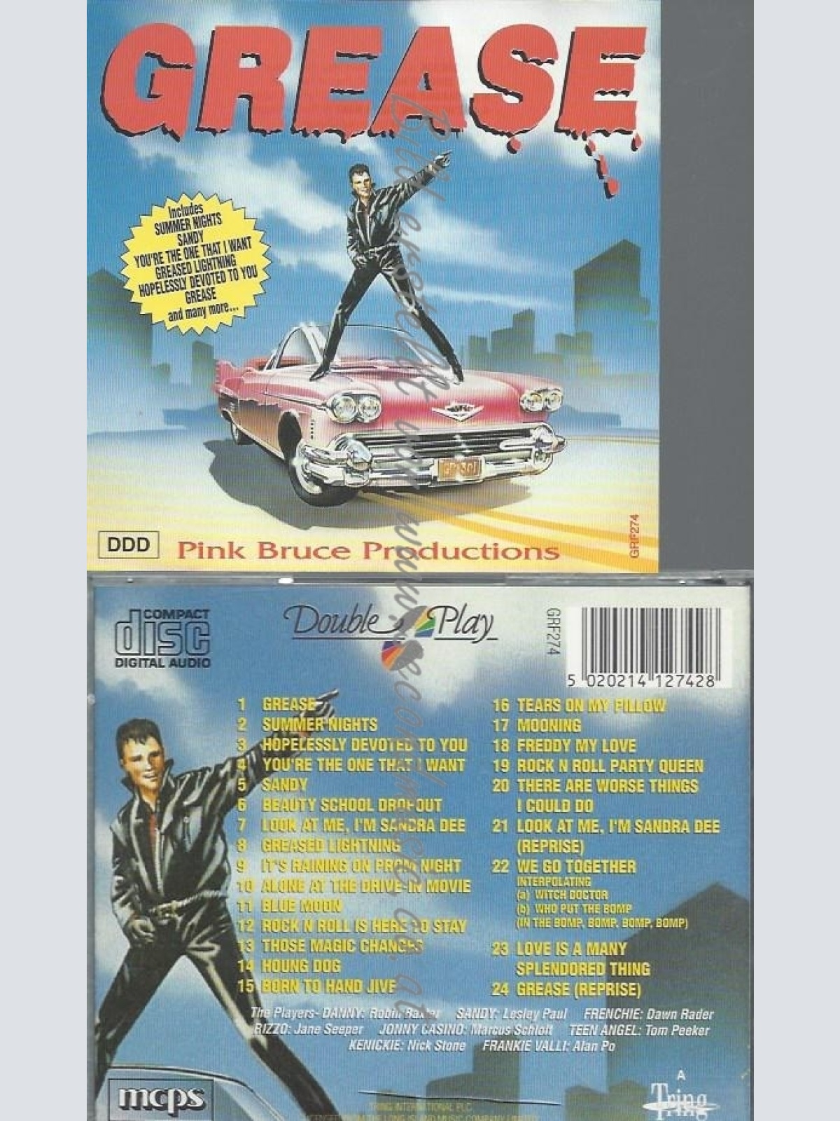 CD--GREASE--PINK BRUCE PRODUCTIONS