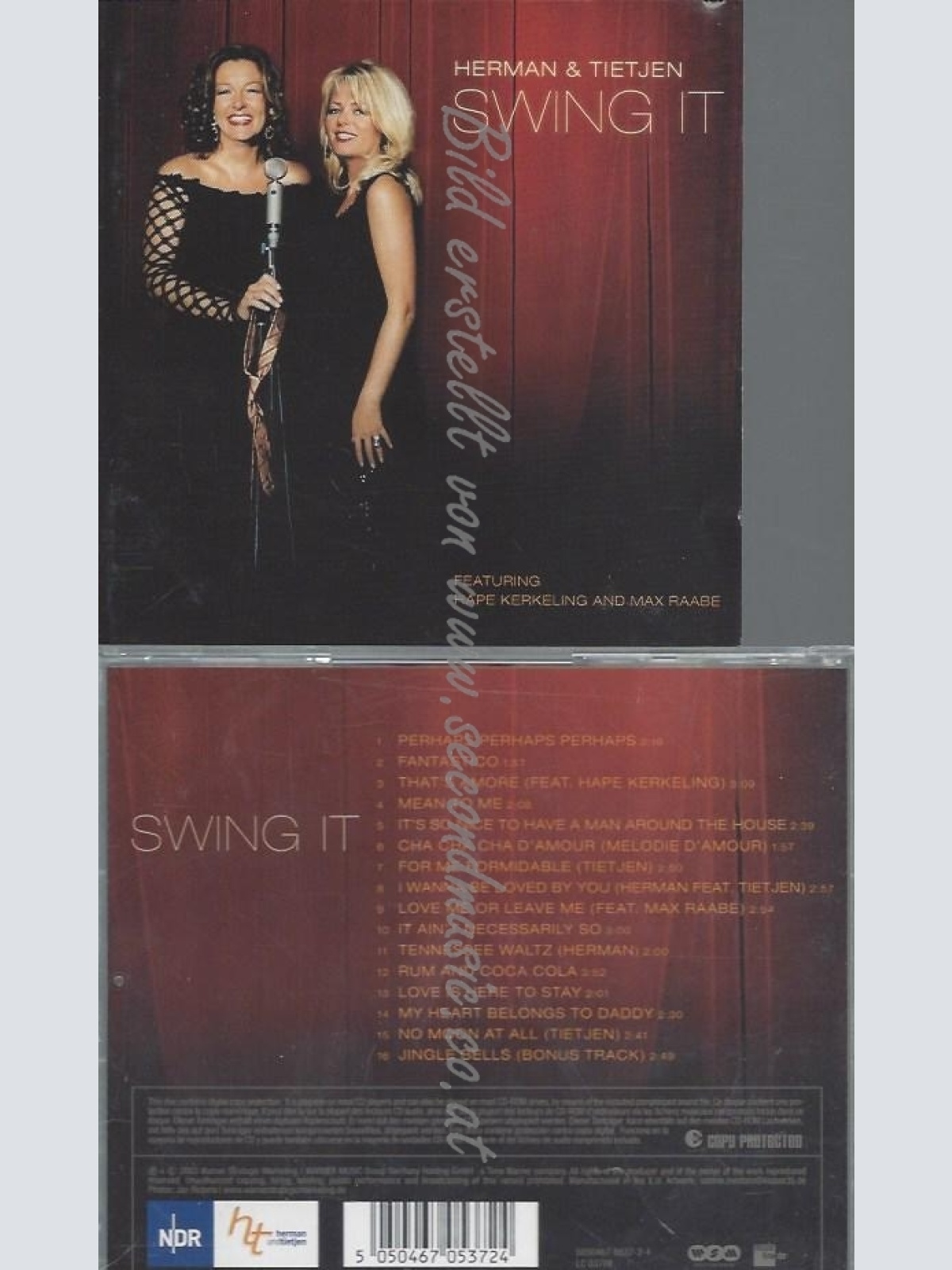 CD--HERMAN & TIETJEN--SWING IT