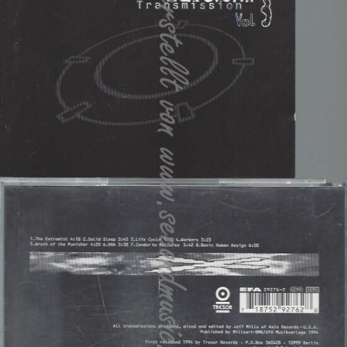 CD--JEFF MILLS--WAVEFORM TRANSMISSION VOL.3