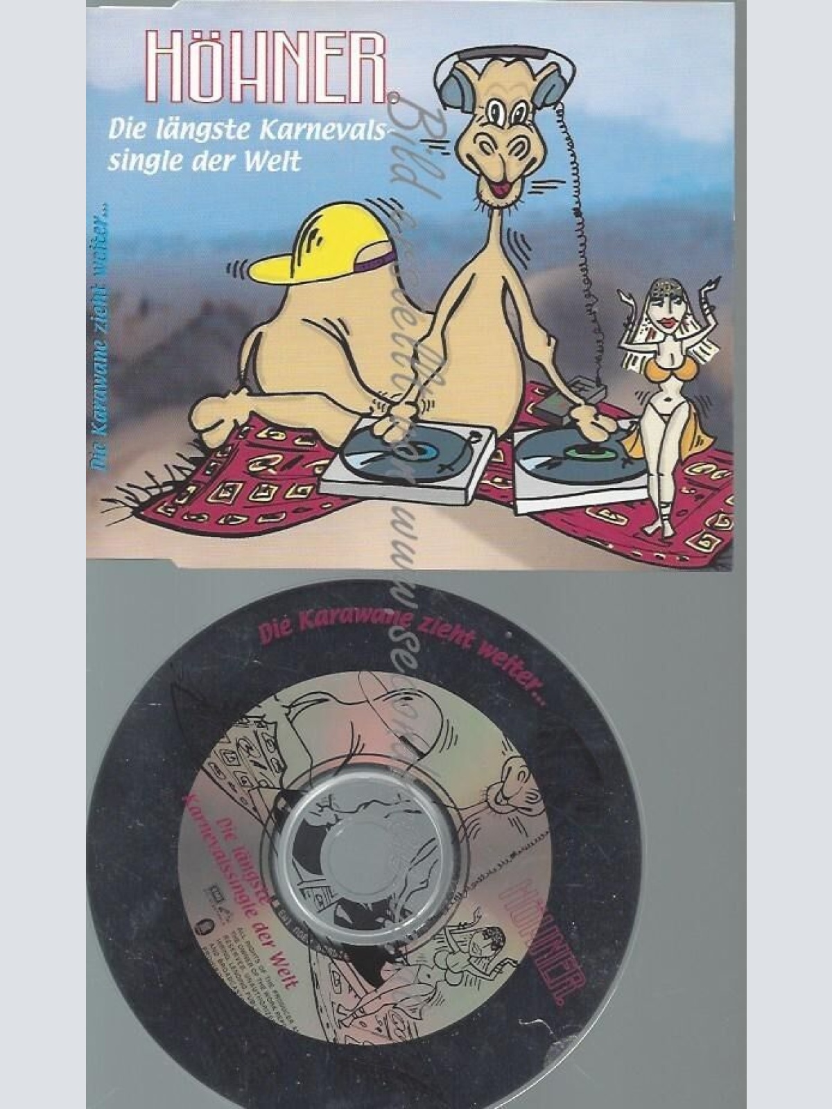 CD--HÖHNER--DIE LÄNGSTE KARNEVALSSINGLE DER WELT | SINGLE