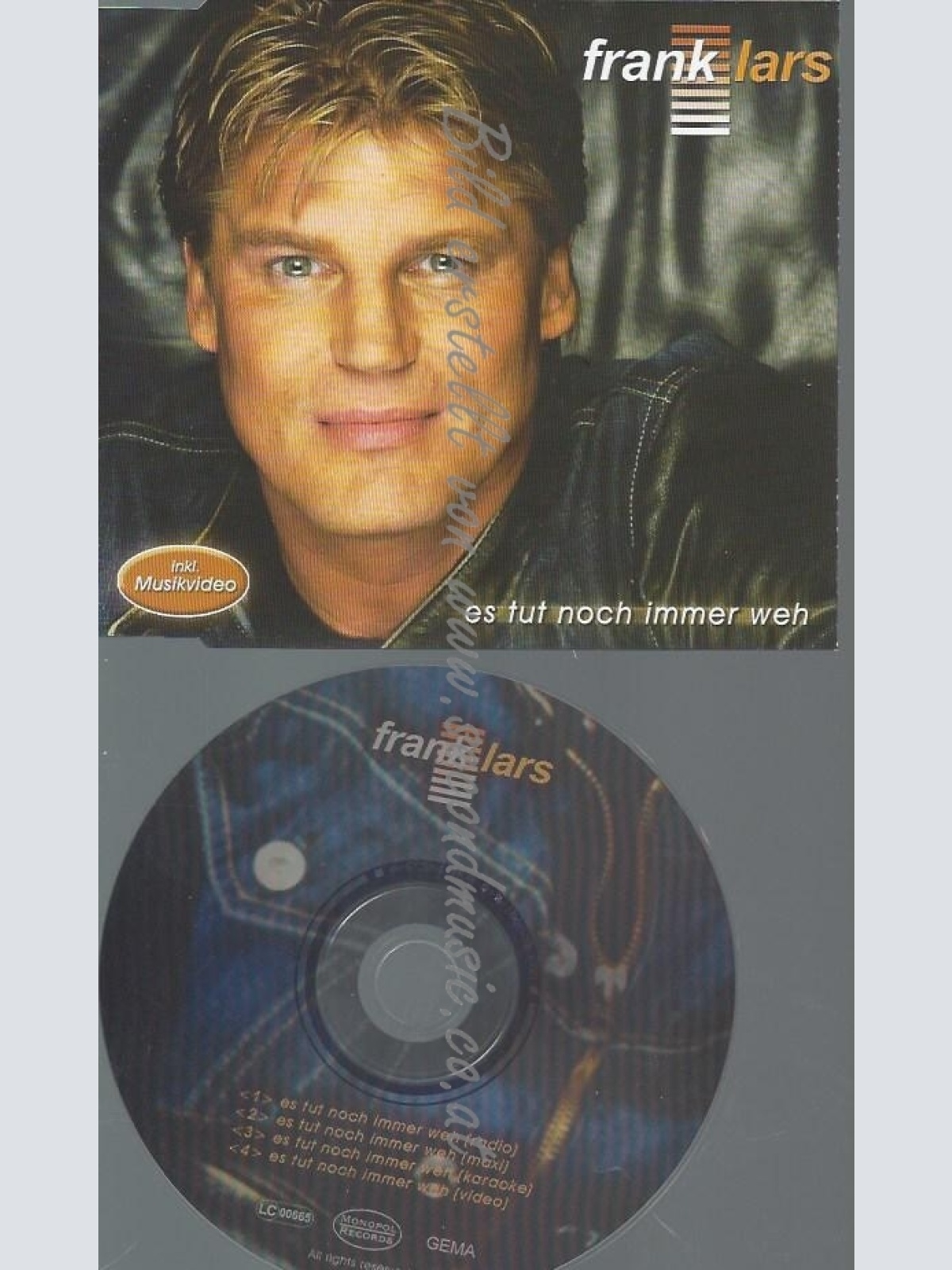 CD--LARS,FRANK--ES TUT IMMER NOCH WEH | SINGLE