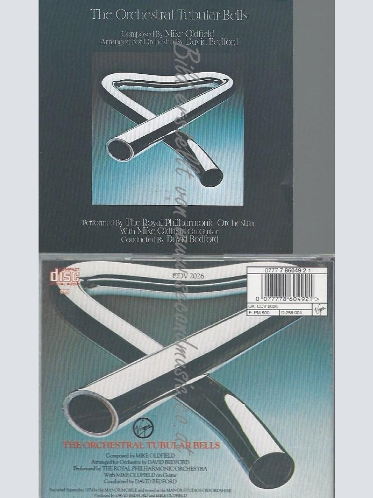 CD--MIKE OLDFIELD--ORCHESTRAL TUBULAR BELLS