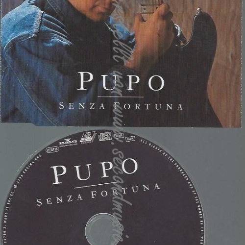 CD--PUPO--SENZA FORTUNA -INCL. KARAOKE-SINGLE