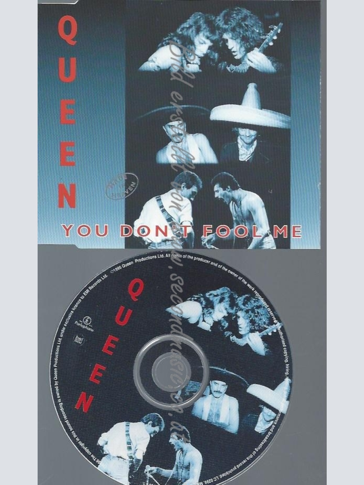 CD--QUEEN--YOU DON'T FOOL ME | SINGLE
