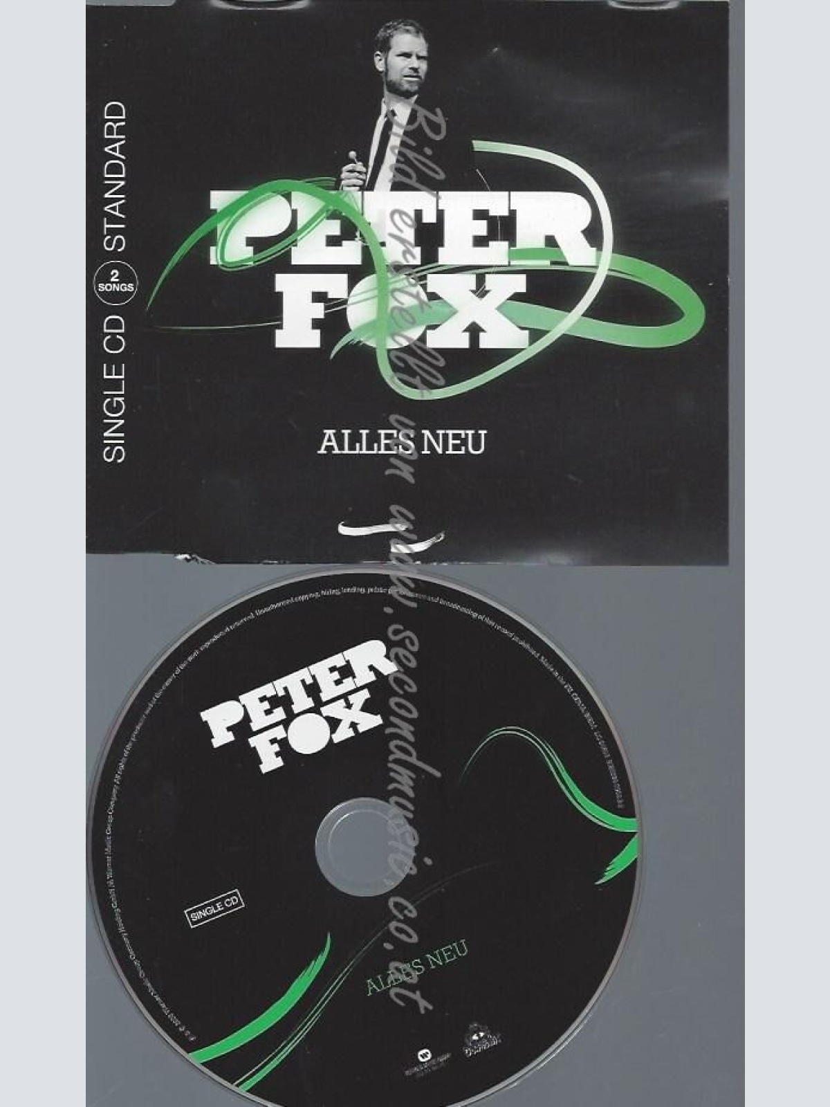 CD--PETER FOX--ALLES NEU -2TRACK- | SINGLE