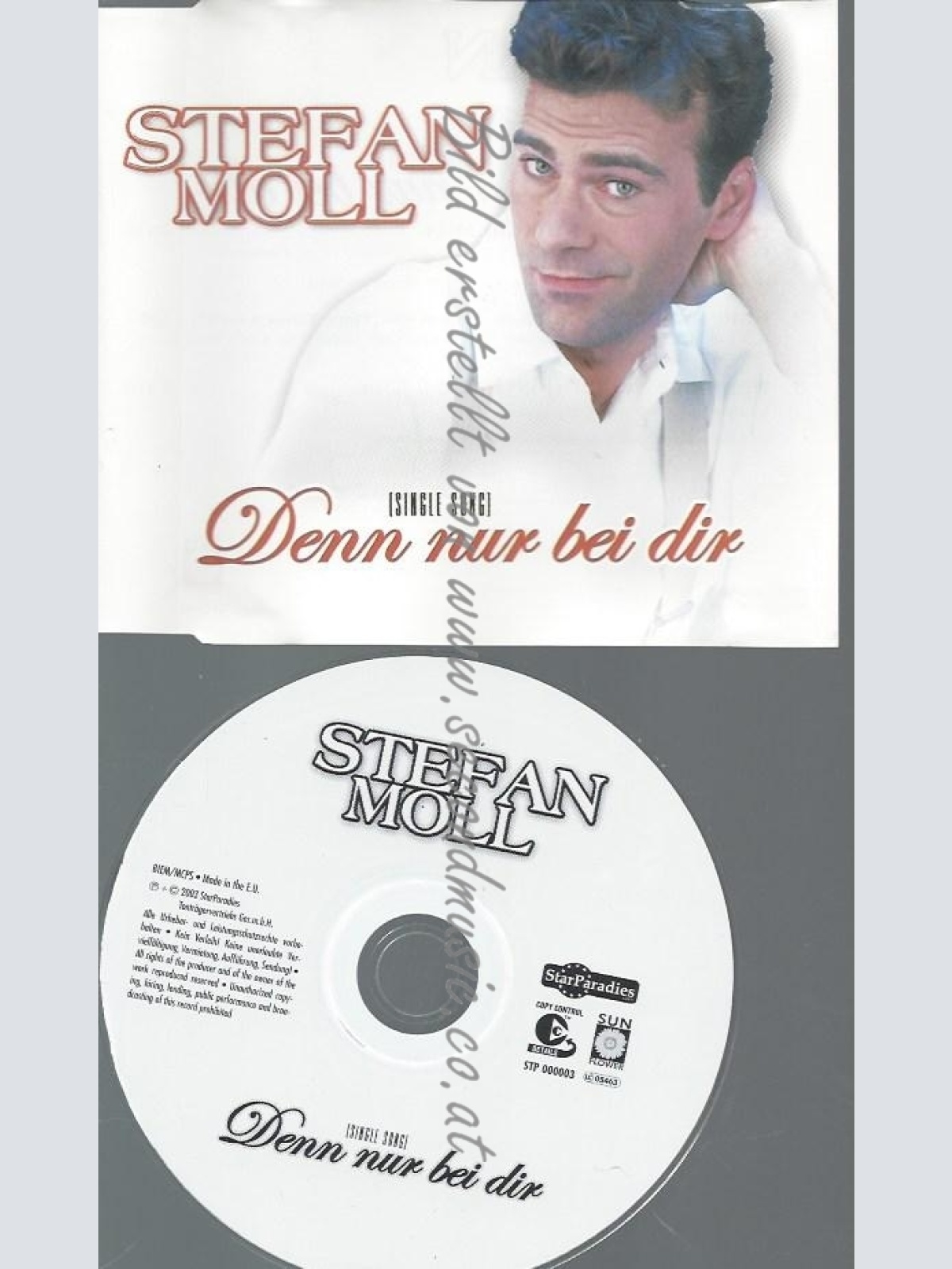 CD--STEFAN MOLL--DENN NUR BEI DIR -INCL. PLAYBACK, -SINGLE