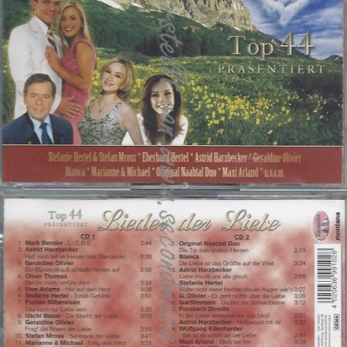 CD--VARIOUS--LIEDER DER LIEBE
